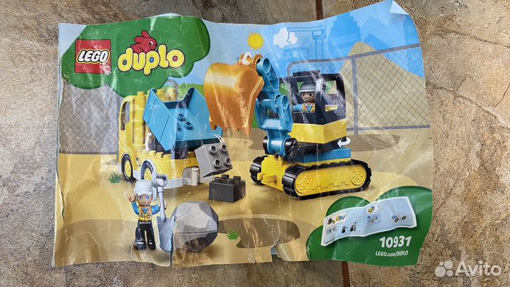 Lego duplo стройка