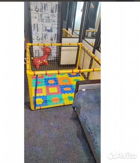 Большой детский манеж бу