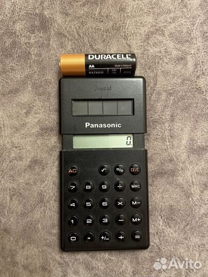 Калькулятор Panasonic