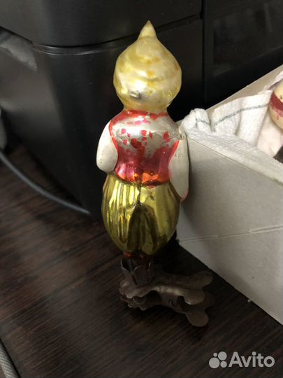 Елочные игрушки СССР на прищепке