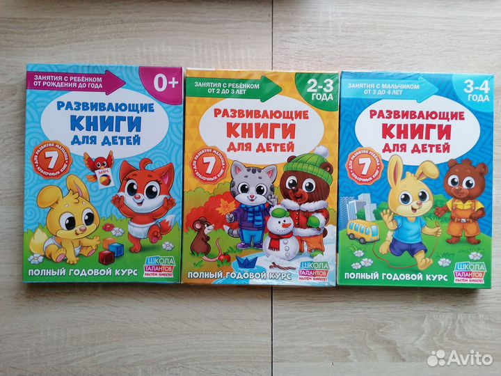 Годовой курс занятий(набор книг)