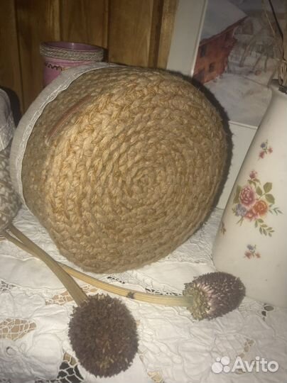 Плетеные корзинки для хранения