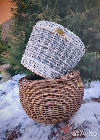 Кашпо из ротанга 16 литров