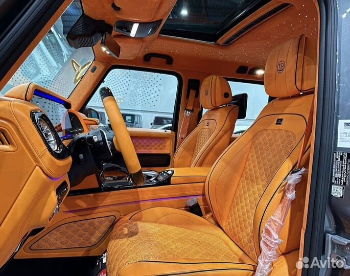 Салон звездное небо на Mercedes G63