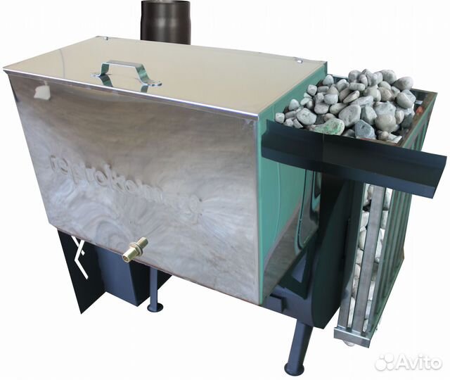 Печь для бани на 3 помещения Дарья-классика