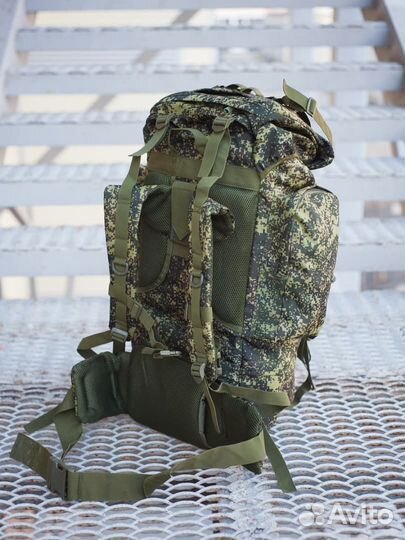 Тактический станковый рюкзак 80л Цифра