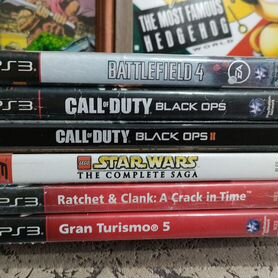 Black ops 2, battlefield 4, Lego star wars ps3