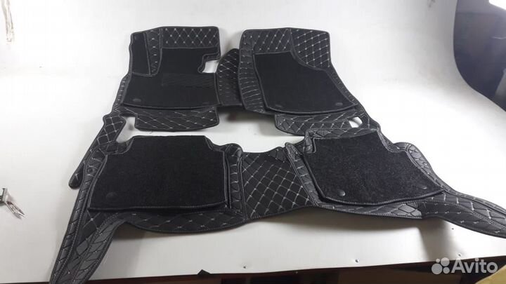 3D Коврики Chevrolet из Экокожи