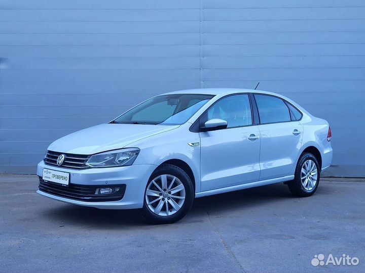 Volkswagen Polo 1.6 AT, 2019, 73 351 км