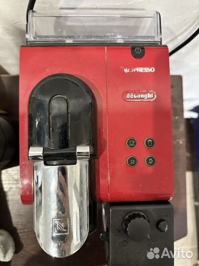 Капсульная кофемашина delonghi nespresso
