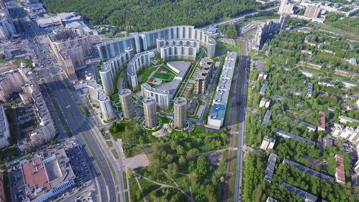 1-к. квартира, 41 м², 10/25 эт.