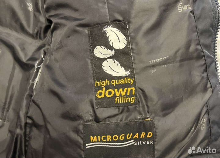 Пуховик женский jack wolfskin