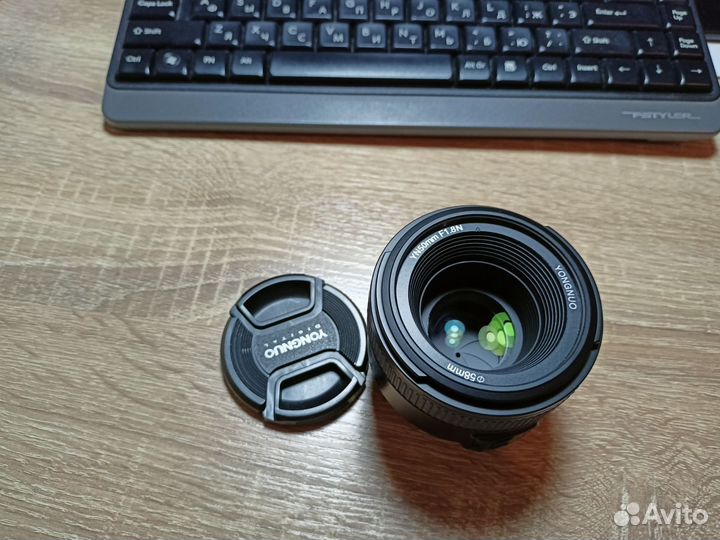 Светосильный объектив 50 mm 1.8G для Nikon