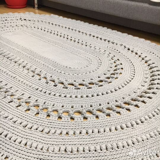 Ковер « Ажур» ручная работа крючок