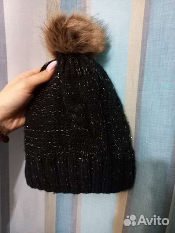 Зимний комплект шапка и снуд женский