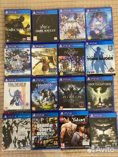 Игры для ps3/ps4/ps vita/wii u/xbox 360