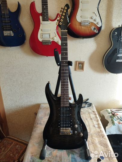 Электрогитара, суперстрат, из Японии20 02 г
