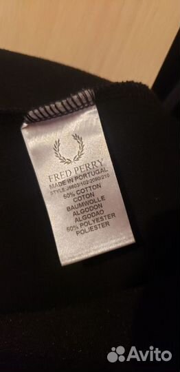 Олимпийка Fred perry