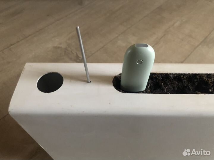 Longrow узкое высокое кашпо с автополивом 1м