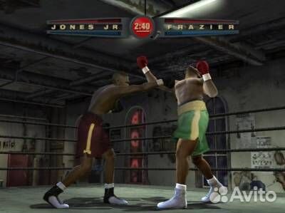 Fight Night 2004, б/у, множ.царап., английский