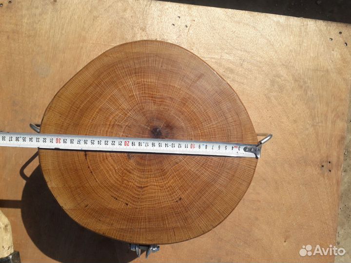 Колода дубовая/пень для рубки d33/h24см /В наличии