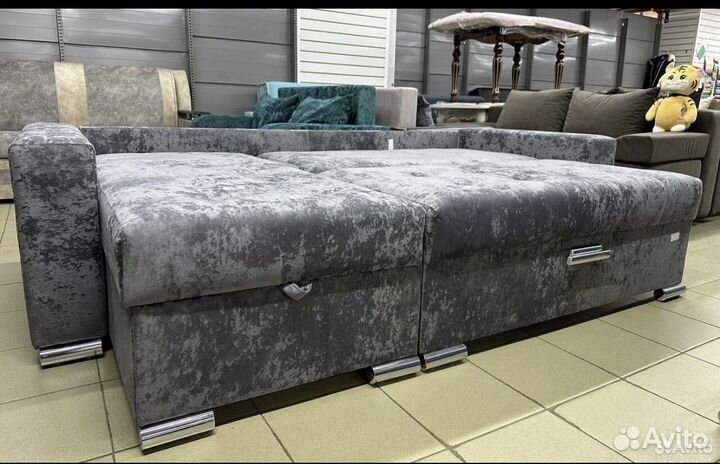 Диван угловой лофт 005