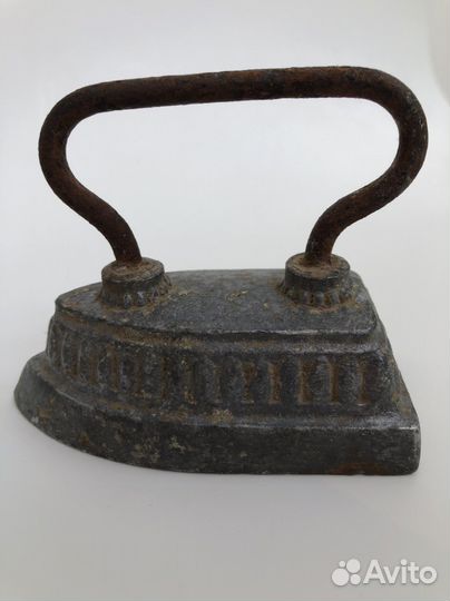 Старинный утюг мини