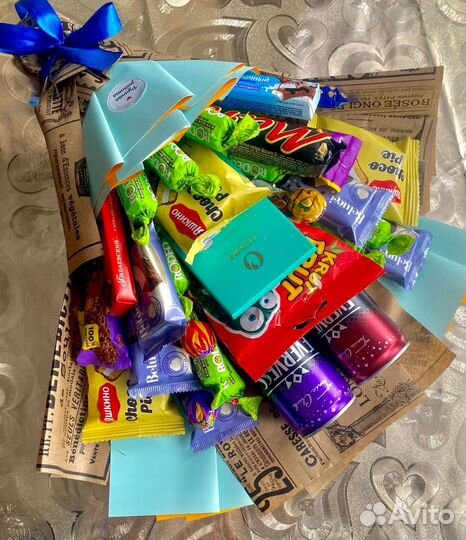 Шоколад, съедобные букеты