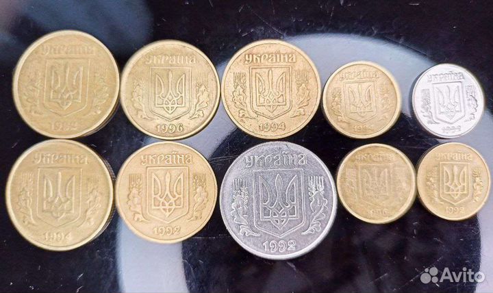 Монеты Украины 90-ых годов