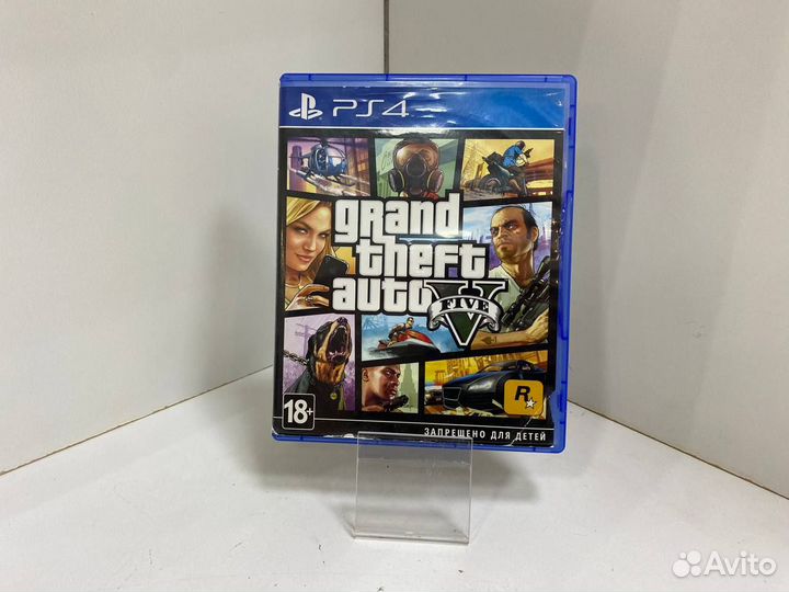 Игровые диски. Sony Playstation 4 GTA 5 / Grand Th