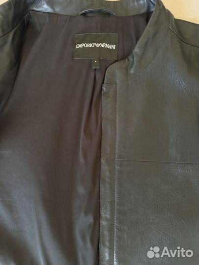 Кожаная куртка мужская