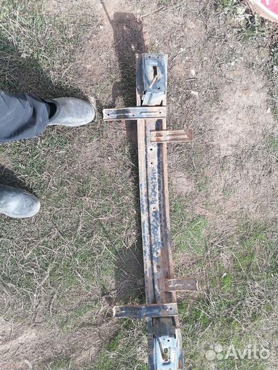 Усилитель заднего бампера kia rio 3