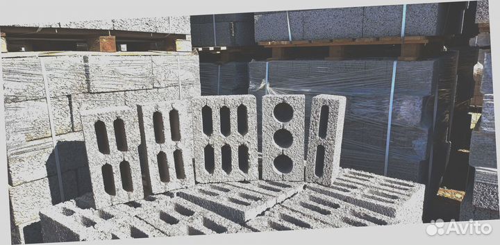 Перегородочные керамзитобетонные блоки ECO 116