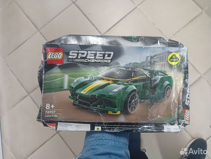 Lego speed champions 76907 спорткар lotus cars