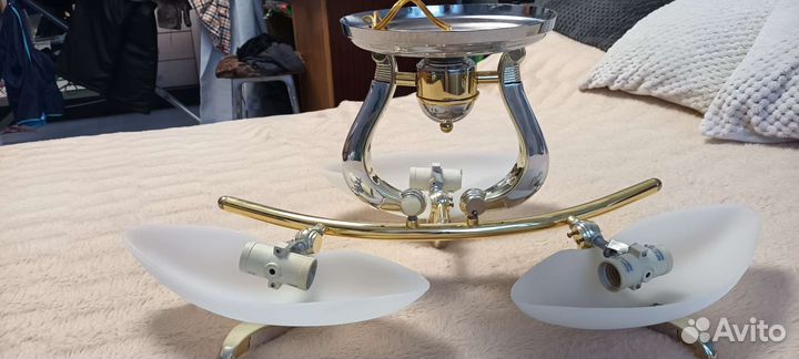 Люстра потолочная бу