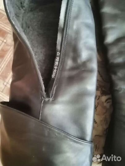 Сапоги ботфорты