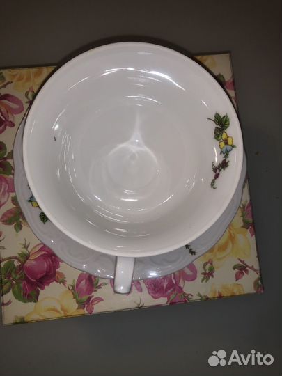 Чайная пара фарфор