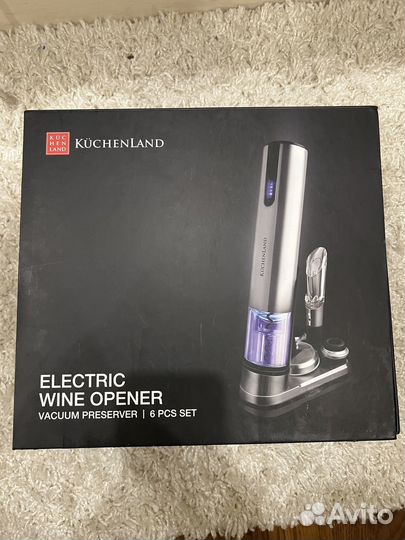 Электроштопор kuchenland