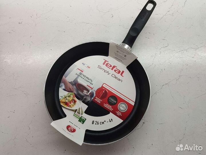 Сковорода tefal 26 см новая
