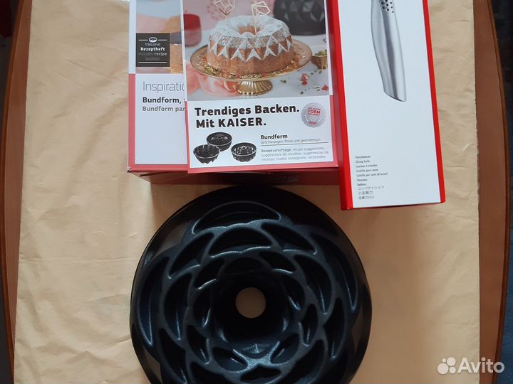 Форма для выпечки inspiration kaiser цветок 25 см