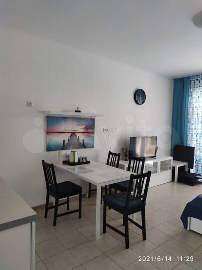 Квартира-студия, 39 м², 1/2 эт.