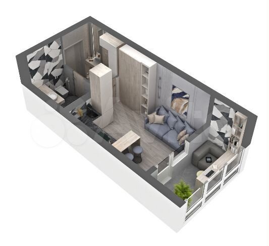 Квартира-студия, 24 м², 13/27 эт.