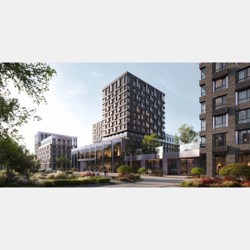 1-к. квартира, 51,8 м², 8/9 эт.