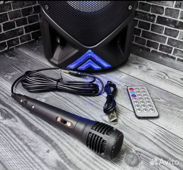 Большая мощная блютуз колонка ZQS 6201