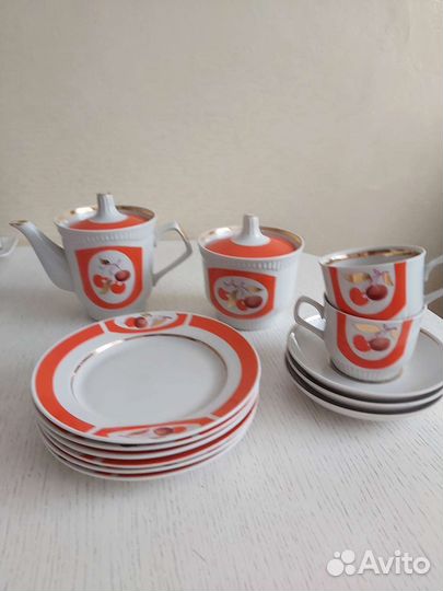 Чайный сервиз СССР дулево