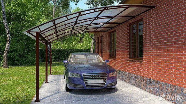Изготовление навеса
