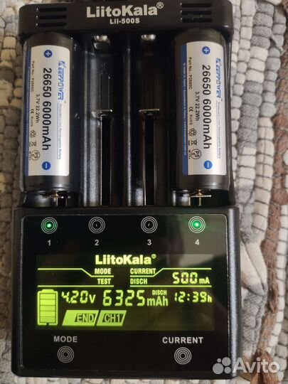 Аккумуляторы Keeppower 26650 6000 mAh, оригиналы