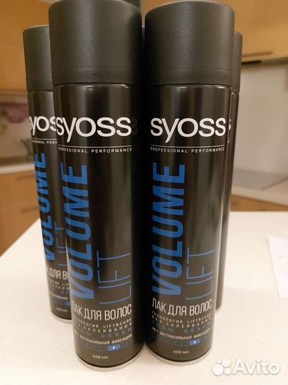 Лак для волос экстрасильная фиксация Syoss Volume