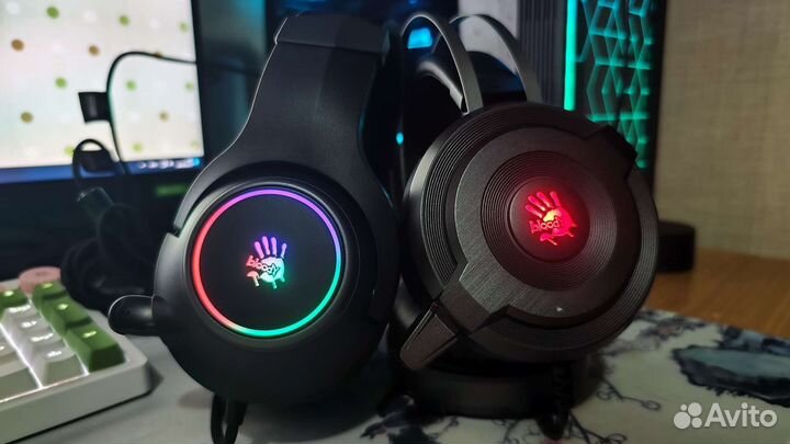 Игровые наушники с микрофоном