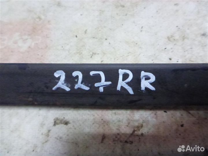 Уплотнитель стекла двери бархотка задний правый